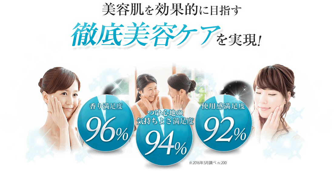 美容肌を効果的に目指す徹底美白ケアを実現！